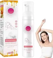 Beeswax Hair Removal Mousse, Mousse Hair Removal Spray, Gentle Skin Friendly Honey Hair Removal Spray Foam for Body, Legs, Underarms (1pcs)