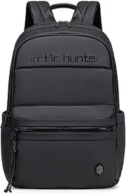 Arctic Hunter B00536 Casual Water Resistant 15.6-inch Laptop Backpack, Black, black, Casual
