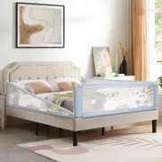 180x98CM Playpals Baby Bed Rail 180x98CM Height Adjustable Kids Safety Toddler Protect