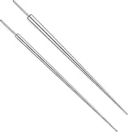 MILACOLATO G23 Titanium Piercing Taper Insertion Pins 14G 16G Taper Piercing Kits for Ear/Nose/Navel/Nipple/Lip/Eyebrow/Tongue/Tragus Helix Stretcher Body Piercing Stretching Kit Assistant Tools