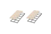 2x Al Dente 10-Ravioli Maker Pasta Mould Home Kitchen Cooking Utensil Tool