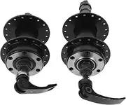 Milisten 1 Set Quick Release Mountain Bike Hub Durable Bicycle Wheel Hub Axle Front Rear Disc Brake Accessories for Enhanced Cycling Performance Multi Purpose Use Easy Installation