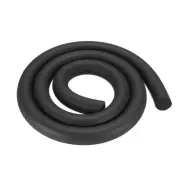 Foam Rubber Seal Weather Strip 18mm Diameter 1 Meter Long Black