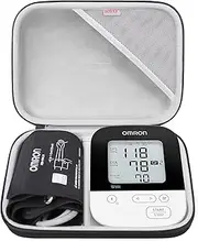 [BOVKE] Carrying Case Travel Bag for Omron 10 Series BP785N / BP786 / BP786N Wireless Upper Arm Blood Pressure Monitor Cuff,Black