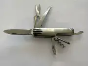 Swiss Style Stainless Steel Multi Function Tool Hunting Army Camping knife # 8