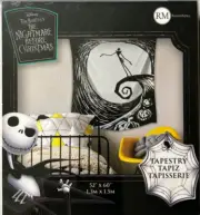 Disney Nightmare Before Christmas 52"x 60" Tapestry Fabric Wall Poster New