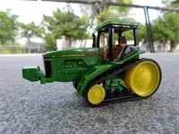 在飛比找樂天市場購物網優惠-John Deere 履帶迪爾拖拉機農用車模型沙盤場景 安徒