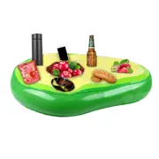 Inflatable Floating Drink Holder with 8 Holes Pool Drink Can Holder