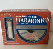 Learn To Play The Harmonica Book And Kit New In Box Includes Harmonica