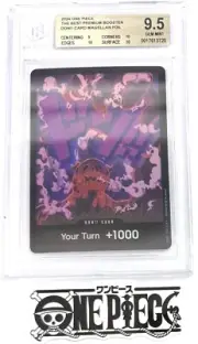 BGS 9.5 One Piece PRB01 Don!! Card Magellan - Foil - English - The Best