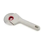 Joseph Joseph Ringo Pizza Wheel Cutter Stainless Steel Slicer 22cm Stone/Red