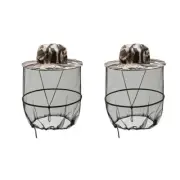 Outdoor Anti-Mosquito Fishing Net Hat, Suitable for Fishing, Camping and4890