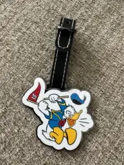 Walt Disney World Parks Golf Bag Metal Tag Angry Donald Duck 18th