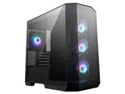 MSI MAG PANO M100R PZ BLACK Micro ATX Case, 1x USB 3.2, 2x USB 2.0, 1x Audio, 1x Mic, 4x PCI-E, 2x 2.5', 2x 3.5', Micro ATX / Mini ITX(NEW)