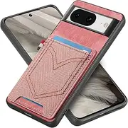 Compatible with Google Pixel 7a Case,with Card Slot Compatible with Google Pixel 7a Anti-Fall Shockproof Protective Phone Wallet Cover Fen