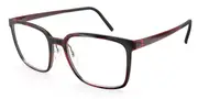 Silhouette Vivid Sky FR 2957/75 3060 Men's Glasses Red Size 53 - Private Health Rebate - Blue Light Block Available