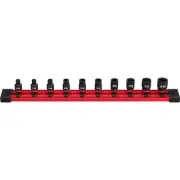 Milwaukee 49-66-7000 10 pc Impact Duty SAE 6 Point Socket Set