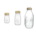 【義大利BORMIOLI ROCCO】四季牛奶罐-共3款《拾光玻璃》牛奶瓶 玻璃罐 玻璃瓶 水瓶