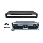 Pedaltrain Classic 3 with Wheeled Tour Case in Black Honeycomb Finish