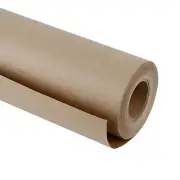 Brown Packaging Kraft Paper Roll Thick 125GSM Width 300mm 30-Meters Long