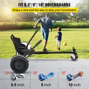 Adjustable Hoverkart Go Kart Seat Holder Stand Self Balance Scooter Gift