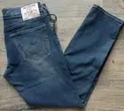 True Religion Men's Geno SN Flap Relaxed Slim Jeans W30 L32 New $159