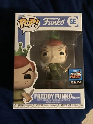 Funko Pop SE Freddy Funko as Peter Pan LE 4500 PCs WonderCon 2022