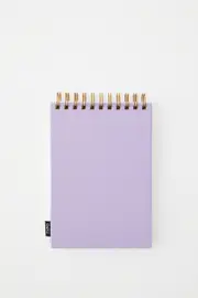 [Typo] Typo - A5 Spiral Sketch Book - Pastel lavender SOLID PASTEL LAVENDER