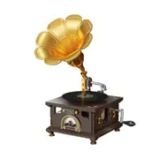 646pc Joyside Series Retro Phonograph Building Kit 23.4x34.2cm 6y+