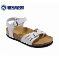 在飛比找蝦皮購物優惠-BIRKENSTOCK 勃肯巴厘島女鞋經典軟木白色亞光涼鞋3