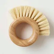 Green + Kind Round Veggie Brush
