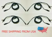 4 x High Gain Sensitive Mini Microphone DC Power Audio Mic CCTV Security Camera