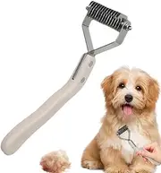 Dog Brush,Pet Comb Rake for Grooming | Dog Grooming Comb for Shedding Loose Hair Removal Cleaning Indoor Puppy Kitten Large Small Pet Care
