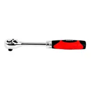 Ampro T29763 3/8" Drive Extendable Stubby Ratchet/Socket Spanner Tool Chrome