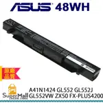 電池 ASUS A41N1424 GL552 GL552J GL552VW ZX50 FX-PLUS4200