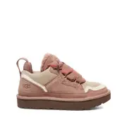 [Ugg] Ugg Ribbon-lace Leather Sneakers 40 IT PINK
