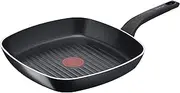 [Tefal] B55540 Easy Cook and Clean Grill Pan 26 x 26 cm | Non-Stick Coating | Safe | Thermal Signal | Stable Base | Ideal Shape | Healthy Cooking | Black