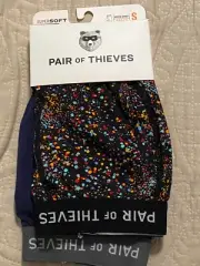 PAIR OF THIEVES Super Soft BOXER BRIEFS - 2 pr - SMALL