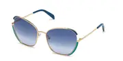 Emilio Pucci EP0131 28W Men's Sunglasses Gold Size 58