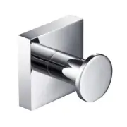 Ventus Bathroom Robe and Towel Hook in Chrome
