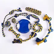 Toy Rope for Dogs, chew Toys for Small and Medium Dogs, 10-Pack Dog Rope Toys for Games and Teeth Cleaning