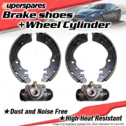 Rear 4 Brake Shoes + Wheel Cylinders for Mazda RX-7 Series 1 2 3 SA22C