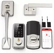 Bluetooth Keypad Door Lock with Auto Lock and Timed Codes - Easy Installation