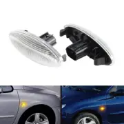2xTurn Signal Lamp Marker Light Clear Dynamic LED For Toyota Corolla Auris Yaris (for: Toyota)