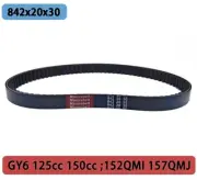 842x20x30 CVT Drive Belt For GY6 125cc 150cc Engine Moped Go Kart 152QMI 157QMJ*