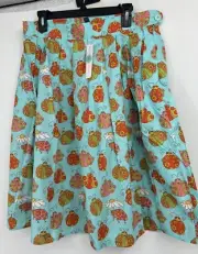 ModCloth x Marisol Muro My Playful Ways Swing Skirt Size 14