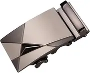 [Geardeangloow] Mens Ratchet Belt Buckle, Automatic Slide Buckle for Belt Strap 35mm 3