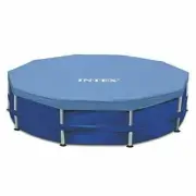 Intex 15' Round Pool Cover for Metal Frame Above Ground Swimming Pools - 28032E