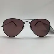 T6.1 WEST LOOP 46577CALBLK Sunglasses Aviator Black Burgundy Wine 100% UVA-UVB