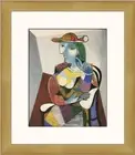 Pablo Picasso Woman Seated Custom Framed Print